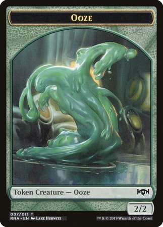 Ooze Token [Ravnica Allegiance Tokens]