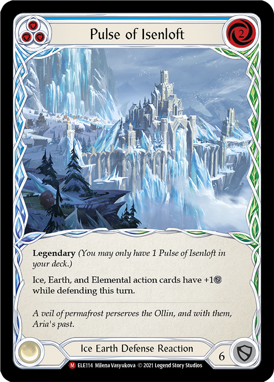 Pulse of Isenloft [ELE114] (Tales of Aria)  1st Edition Cold Foil