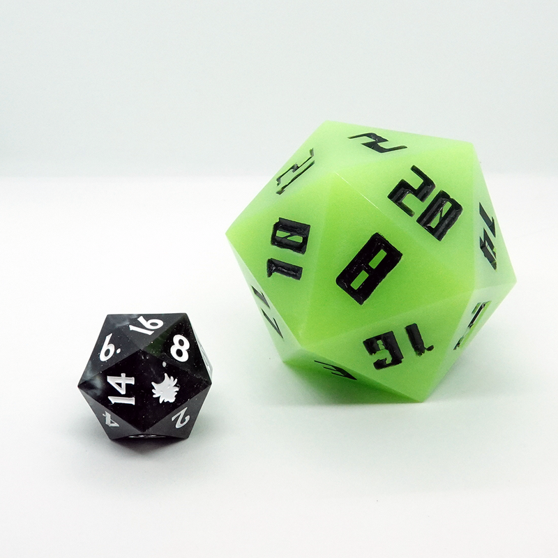 'Second Splice' Dragon Sized D20