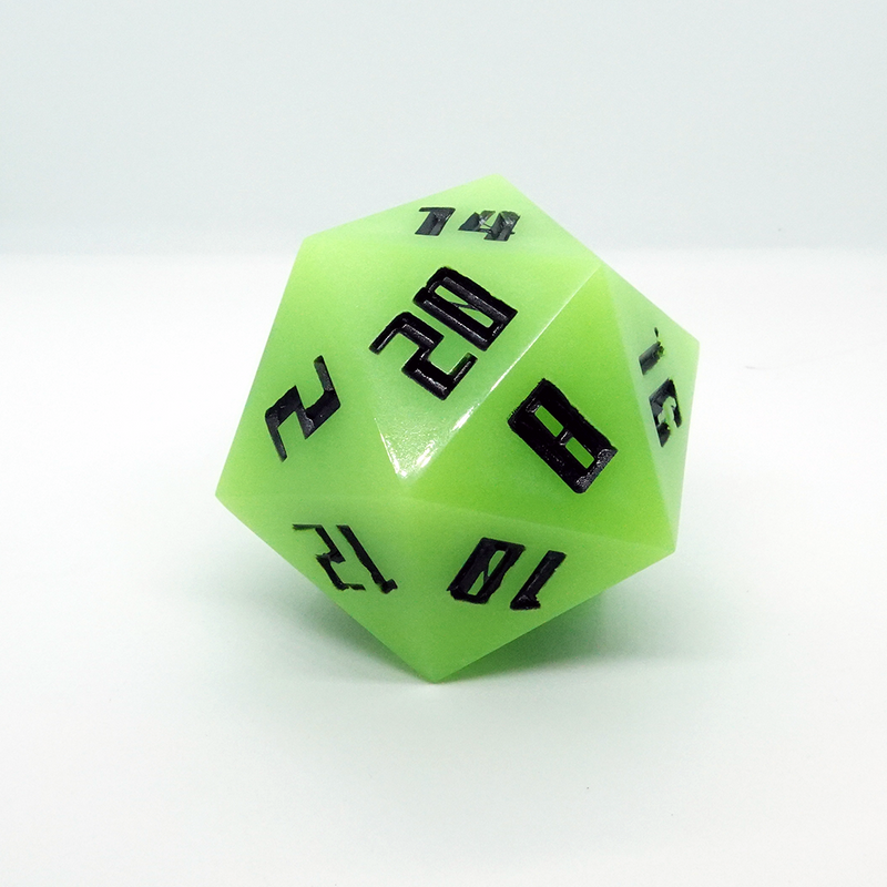 'Second Splice' Dragon Sized D20