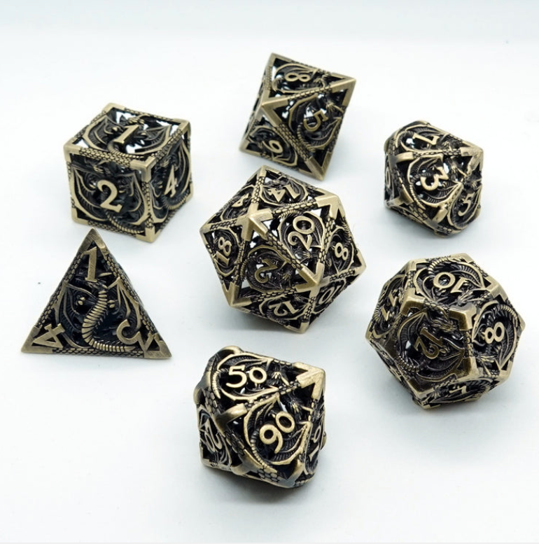 'Hoard' Metal Dice Set