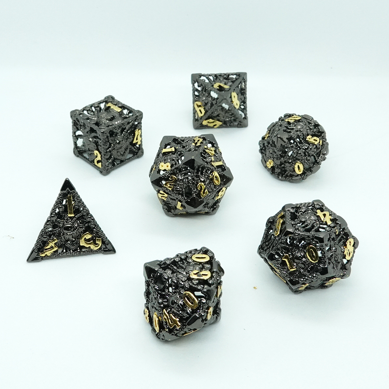 'Corrupted Beholden' Metal Dice Set