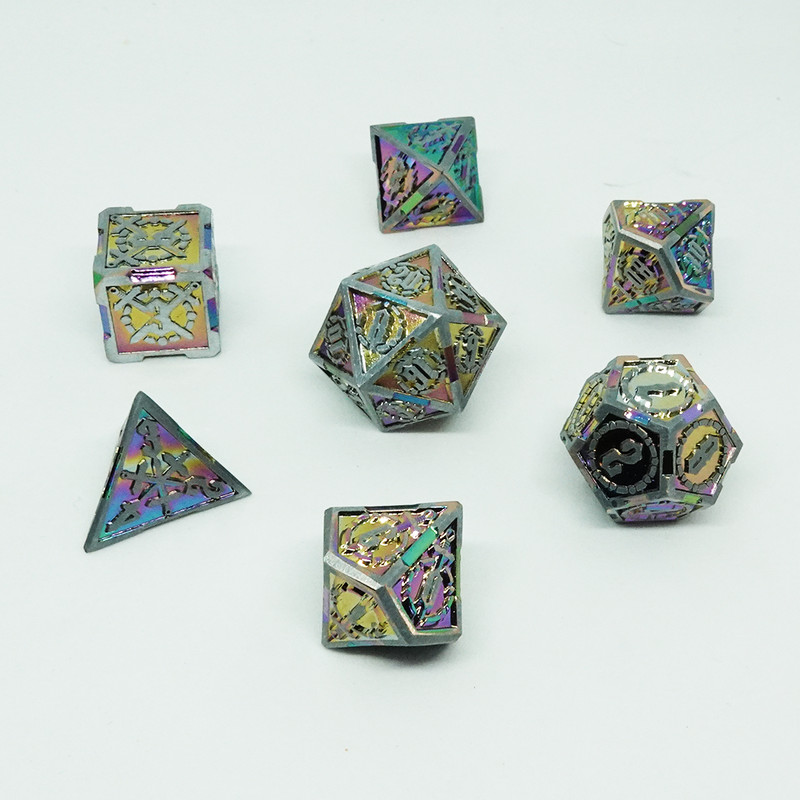 'Prismatic Arms' Metal Dice Set