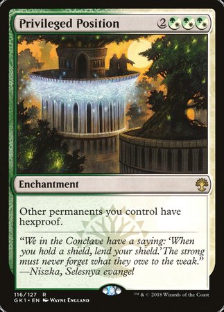 Privileged Position [GRN Guild Kit]