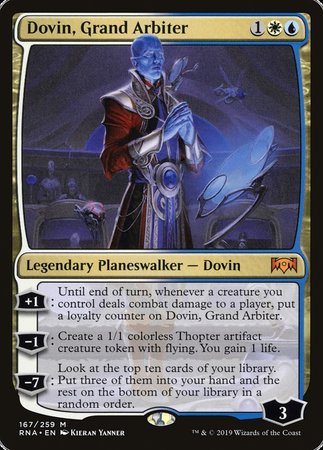 Dovin, Grand Arbiter [Ravnica Allegiance]